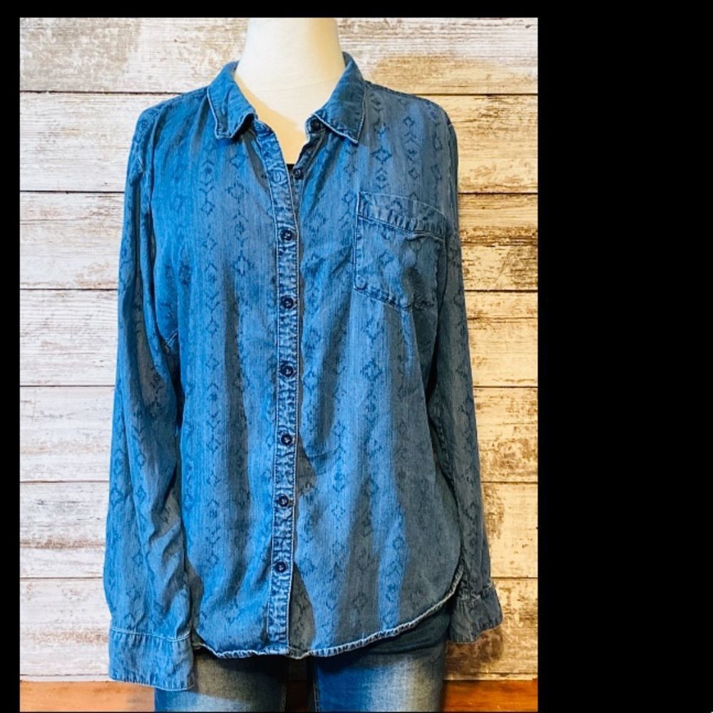 DB Establish 1962 | Denim shirt | Diamond Print | Large
